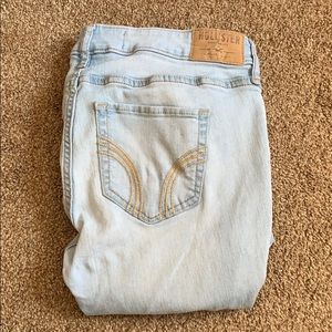 Light Wash Hollister Super Skinny Jeans